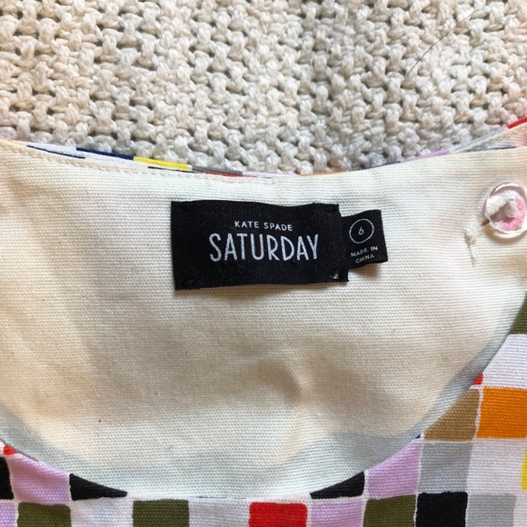 Kate Spade Saturday canvas dress size 6 - Picture 4 of 4